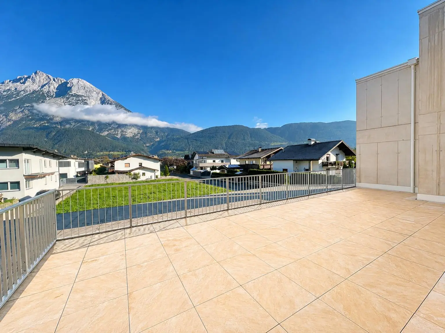 Aussicht von der eigenen Terrasse