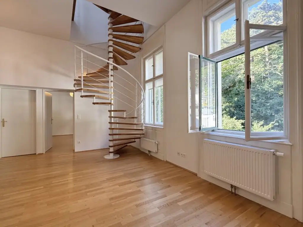 Historische charmante Altbau-Villa mit 3 DG-Einheiten inkl. Dachterrassen I 2012 Generalsanierung inkl. Lift I Grünlage