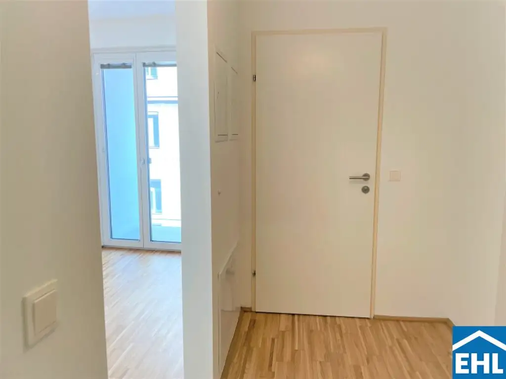 Perfekt aufgeteilte 2 Zimmerwohnung mit Balkon