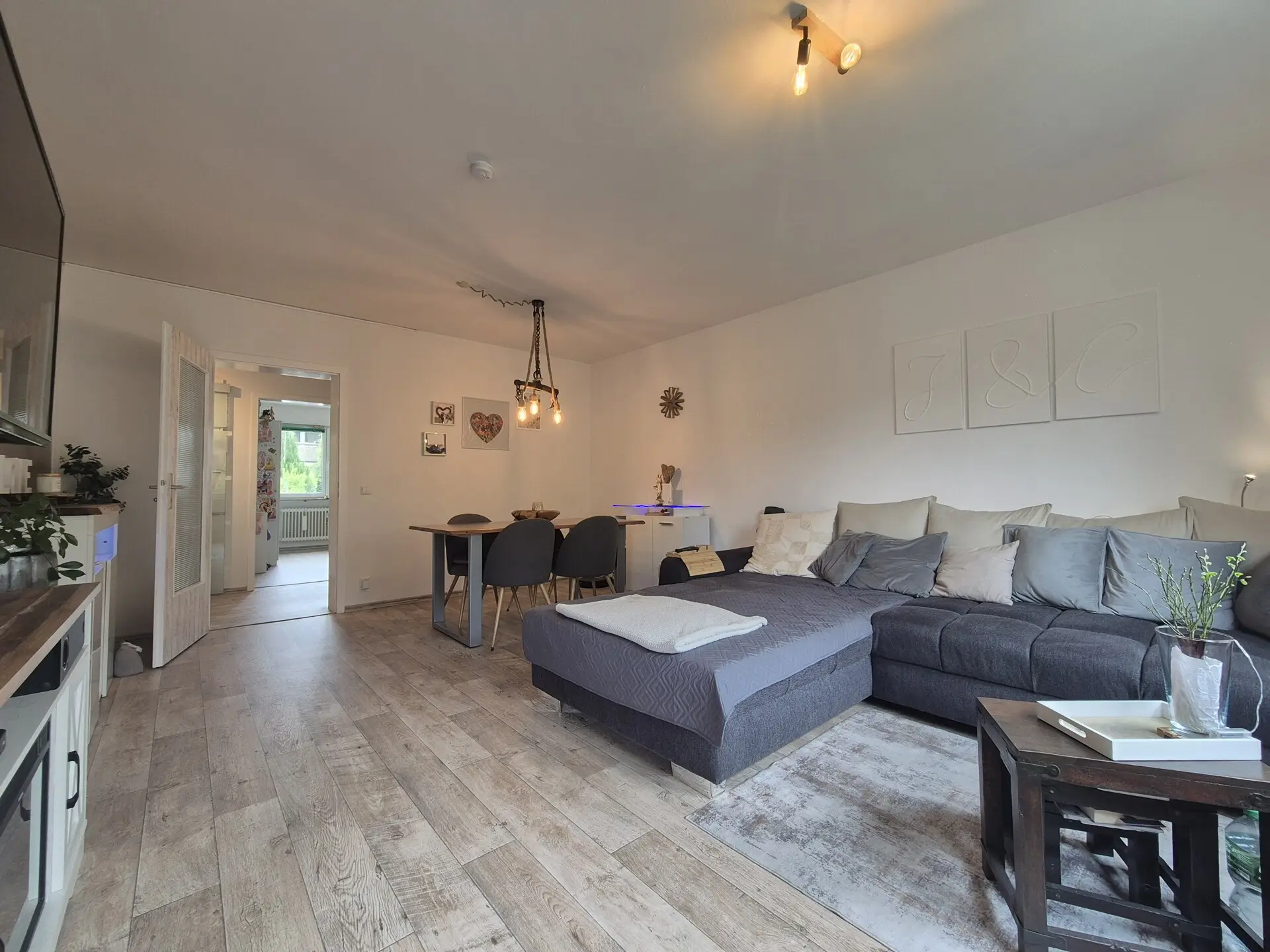 Maisonette Wohn-Esszimmer Ansicht 2