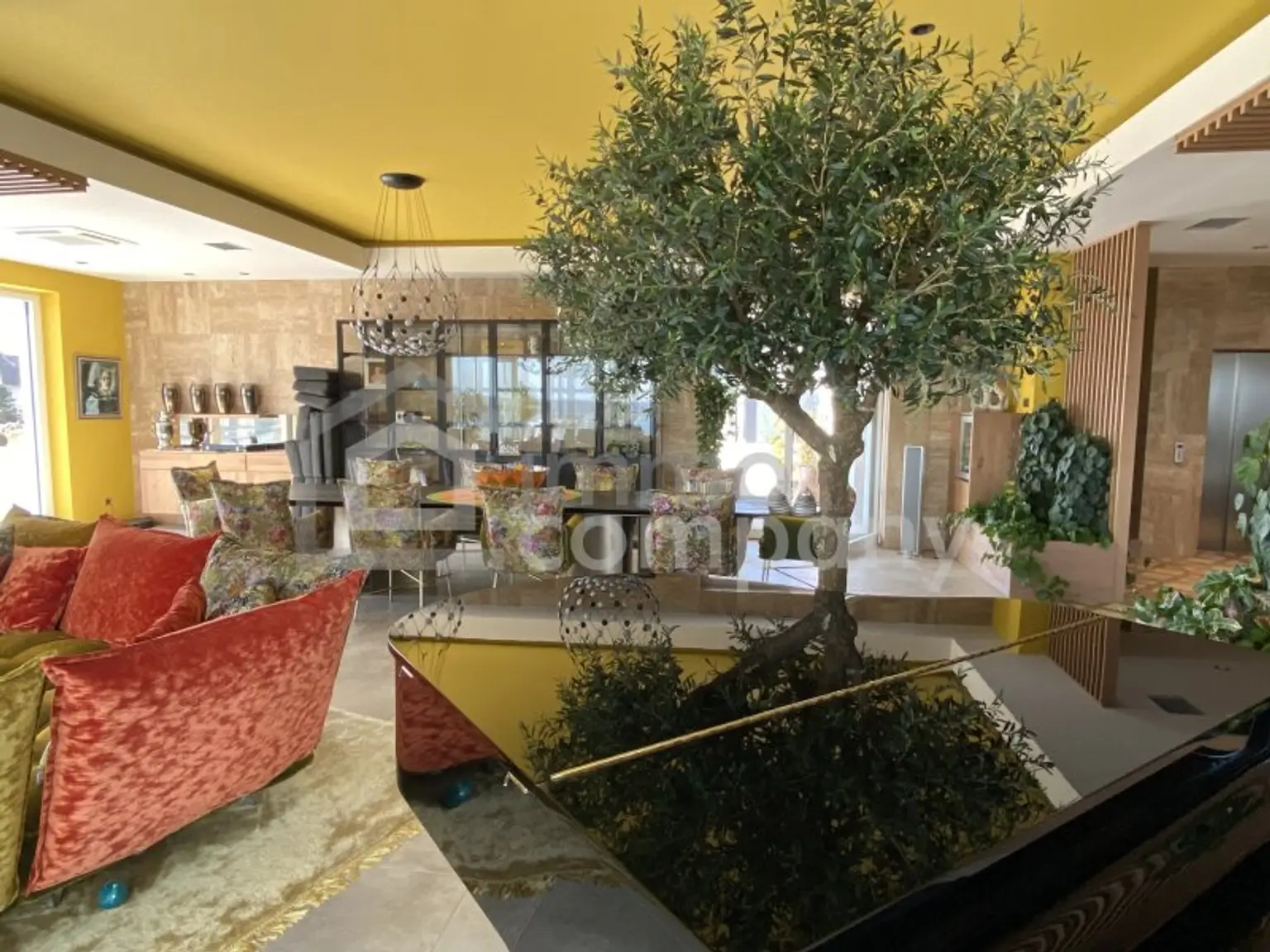 Wohnzimmer im Haupthaus