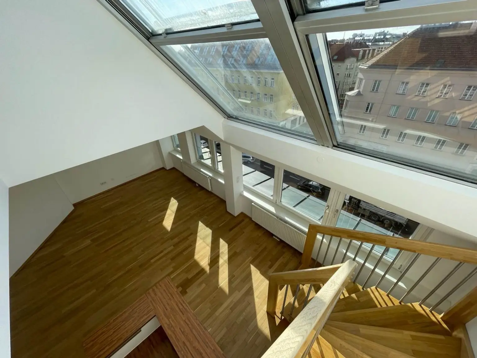 Blick zur Wohnküche