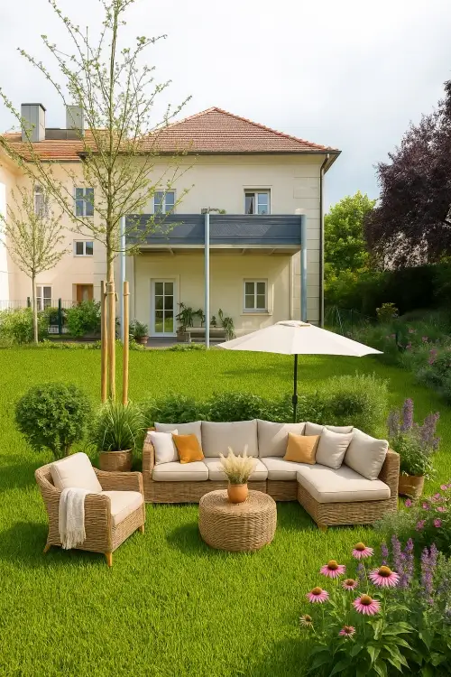 Charmante 2 Zimmer Wohnung mit großem Garten – KÜCHENAKTION für kurze Zeit!