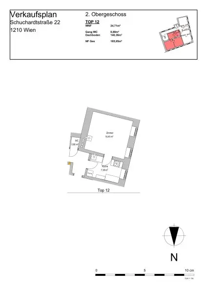 Zinshaus mit Entwicklungspotential in Stammersdorf - mit 8 Wohnungen und Rohdachboden - außergewöhnliches Angebot