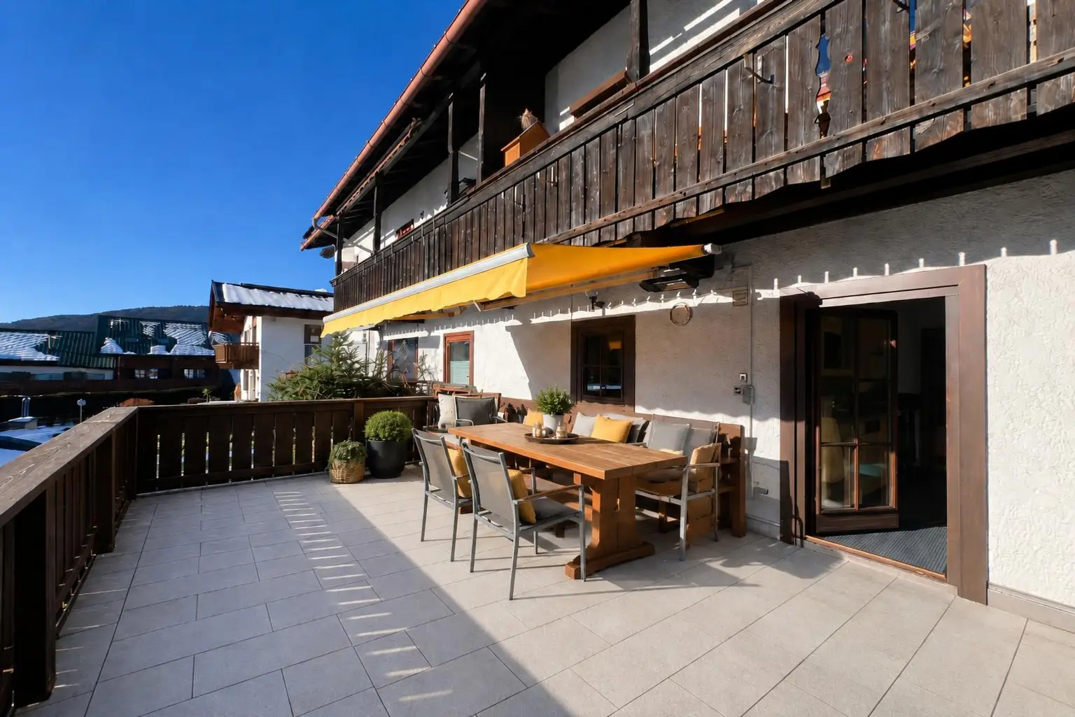 gemütliche Terrasse