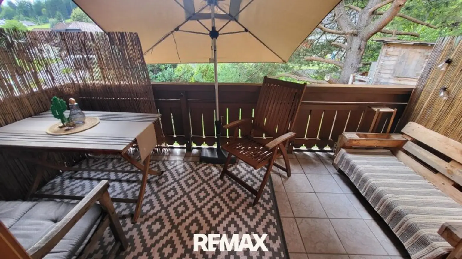 Balkon Richtung Westen