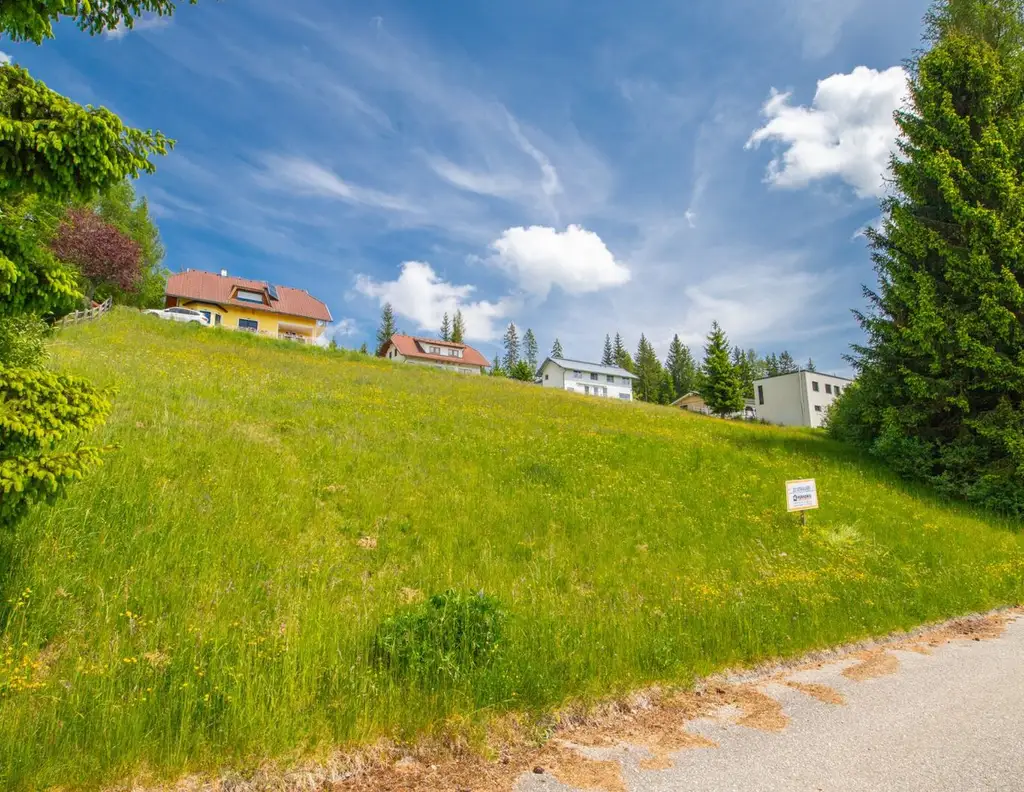 "Panorama-Grund" mit atemberaubendem Blick im Sonnenort Diex