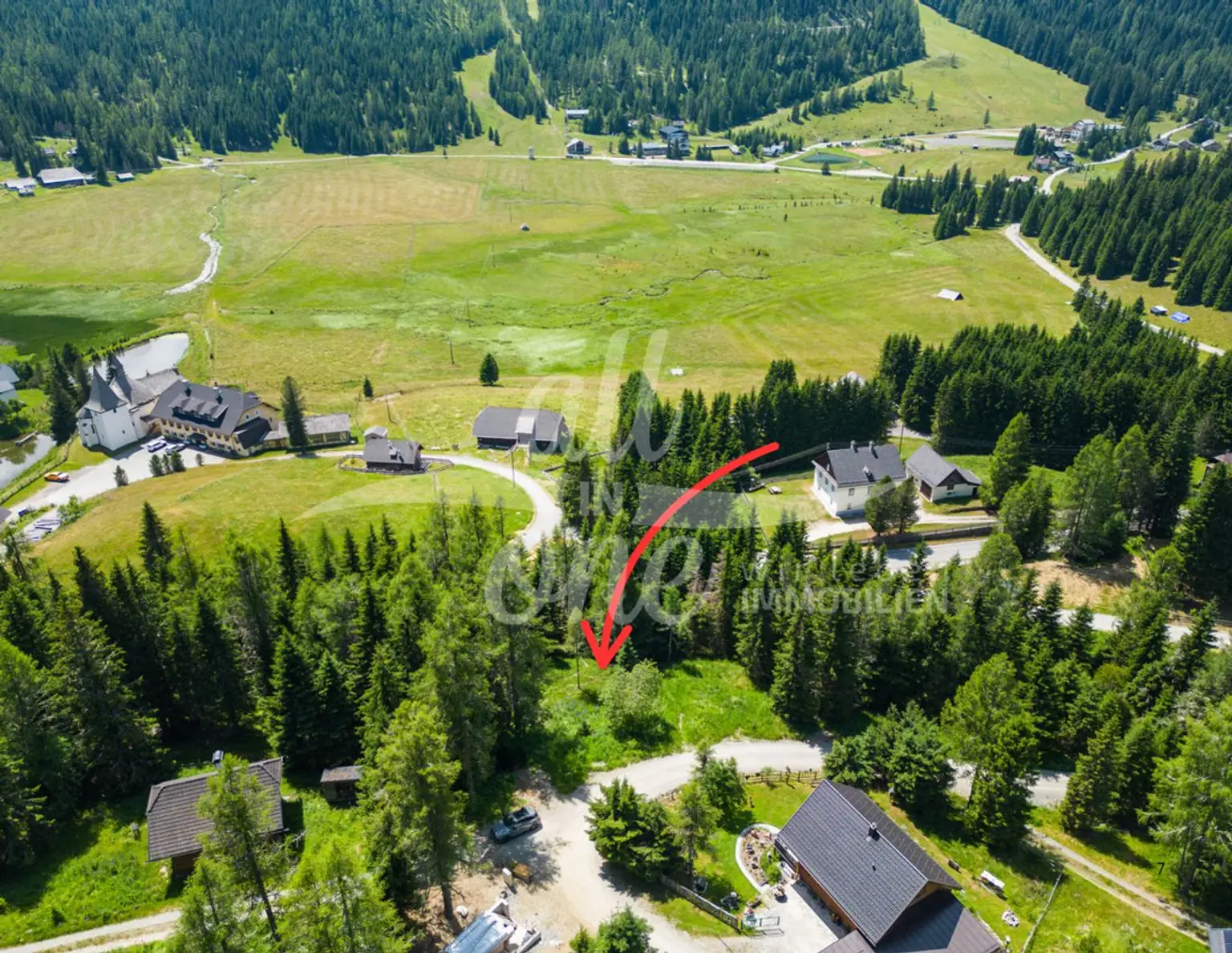 Freizeitwohnsitz- sonniger Baugrund mit Ausblick auf der Flattnitz