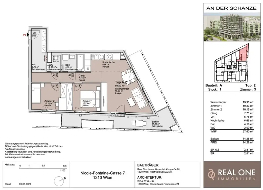 PROVISIONSFREI - THE WATERFRONT CURIOSITY - ABSOLUTE SELTENHEIT – EIGENGRUND BEI DER ALTEN DONAU!