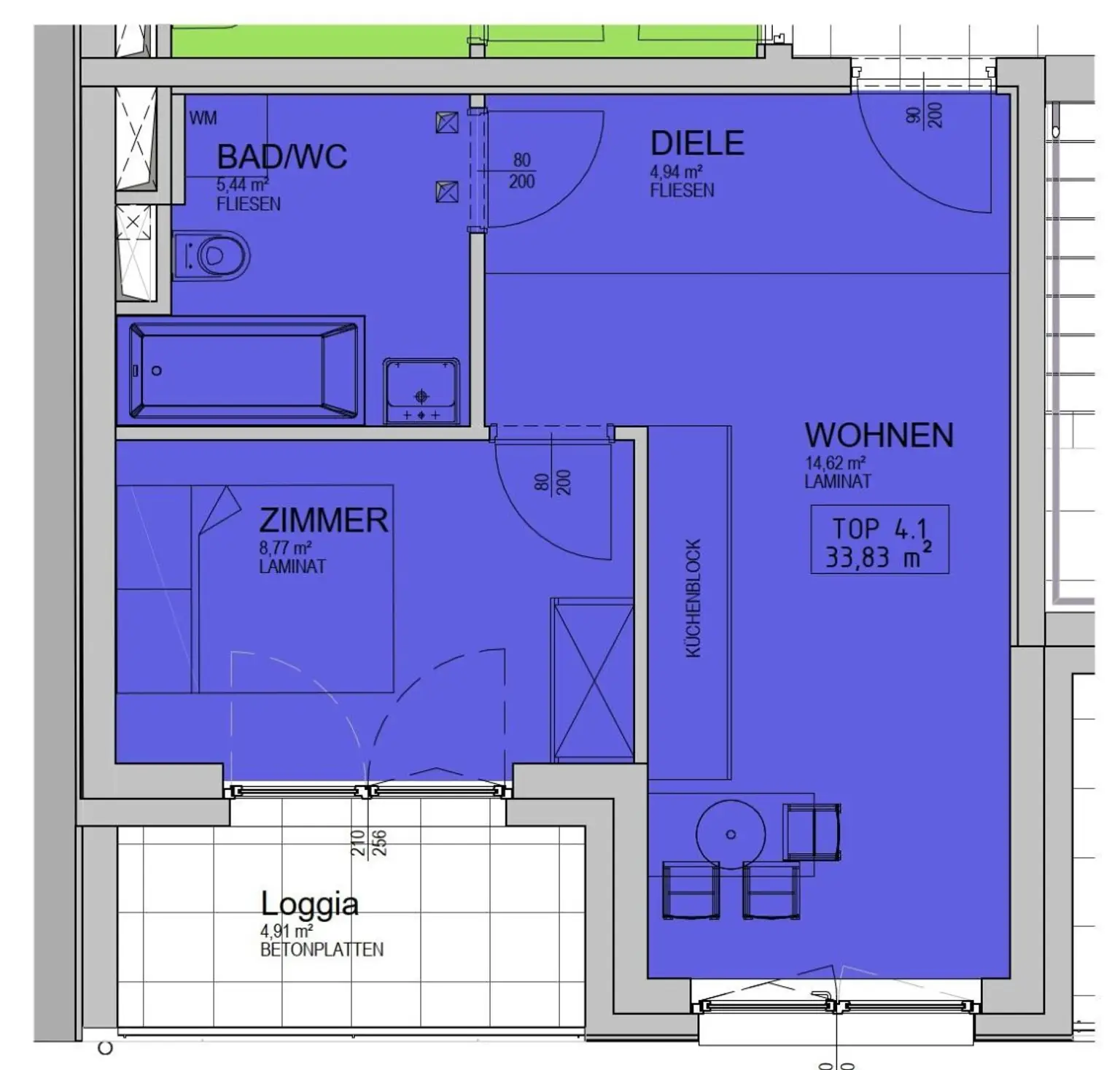 Grundrissplan