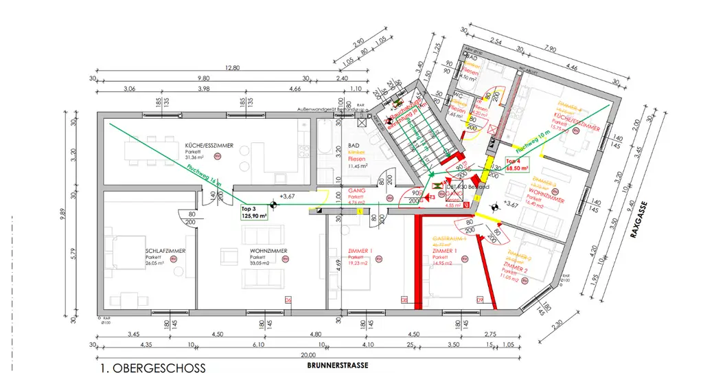 Perfektes Anlageobjekt mit 4 Wohneinheiten + 370 m² Garten in Wr. Neustadt! ausgezeichnete Vermietbarkeit!