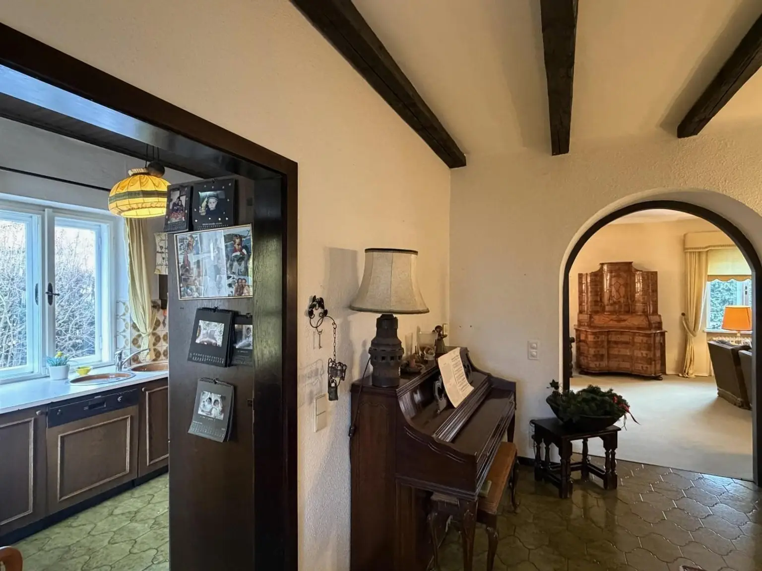 EG / Hauseingang / Foyer / Zugang Küche und Living