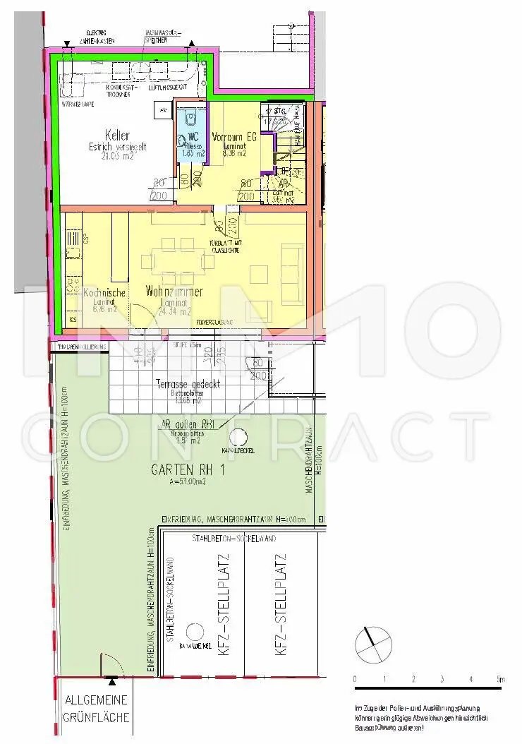 FAMILIENNEST mit GARTEN - *gefördert*
4ZI - Reihenhaus mit viel Stauraum und 2Stellplätzen!