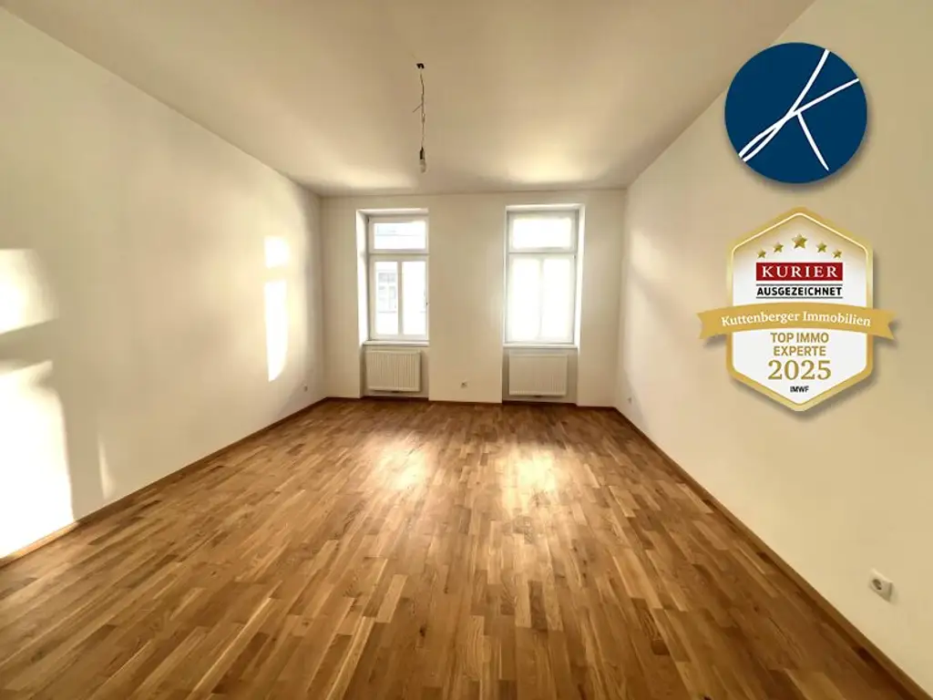 Lieber Erstbezug mit eigenem Balkon über den Gang
