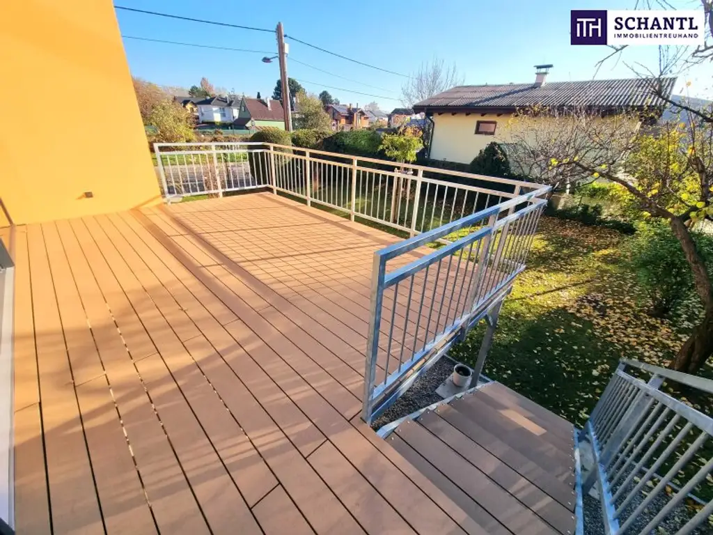 Fantastische 4-Zimmer Gartenwohnung! Mehr Natur. Mehr Ruhe. Mehr Grün. WOW! Riesiger Garten + Herrliche Terrasse + Lichtdurchfluteter Wintergarten + Stellplatz! Jetzt zugreifen!