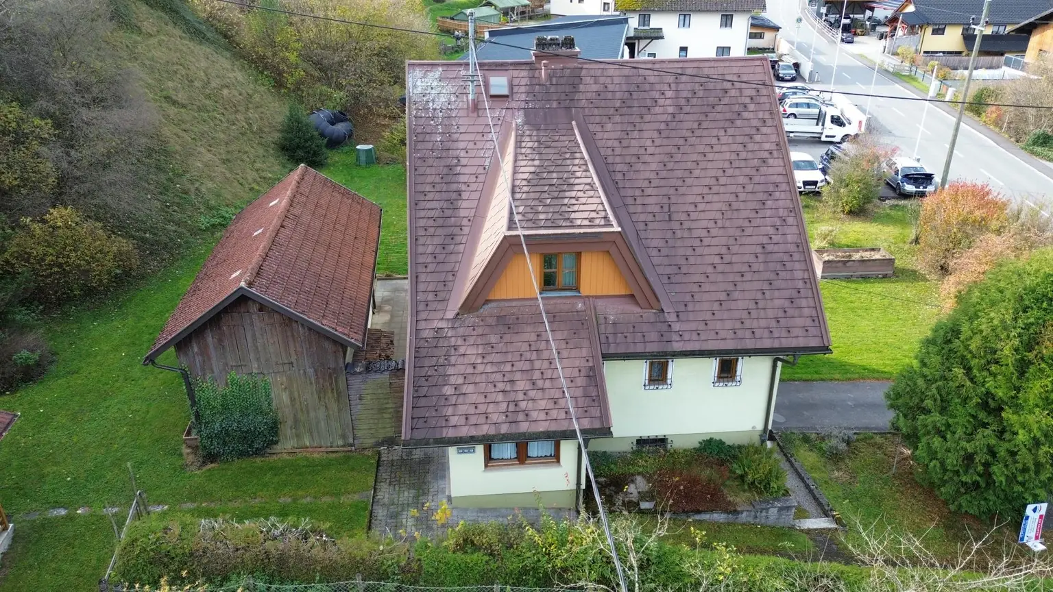 Gemütliches Einfamilienhaus mit großem Grundstück