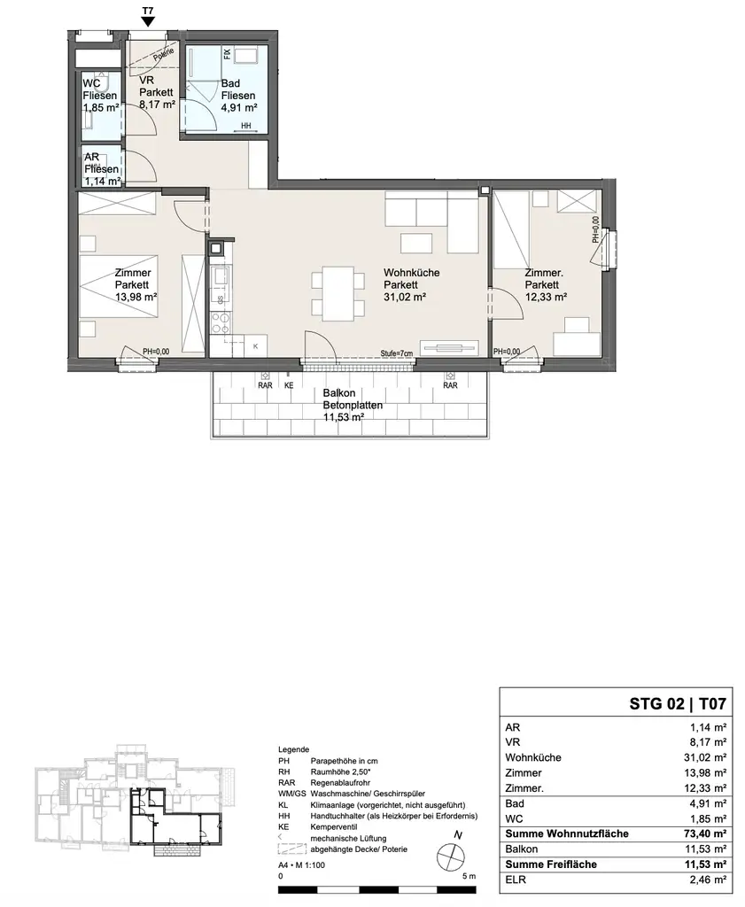Neues Projekt in der Schwarzelackenau beim Marchfeldkanal - noch 17 Einheiten verfügbar!