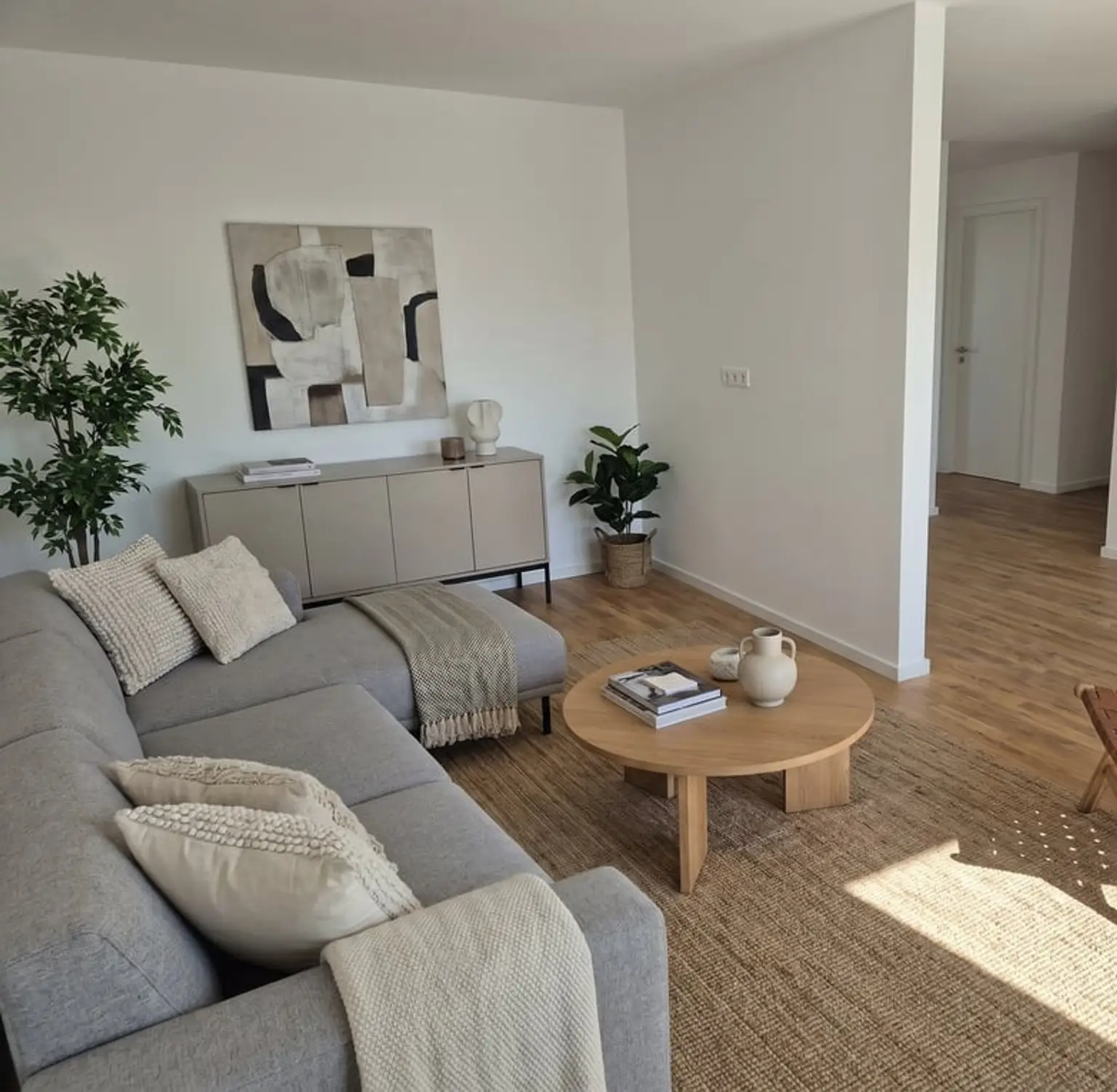 Wohnzimmer KI visualisiert