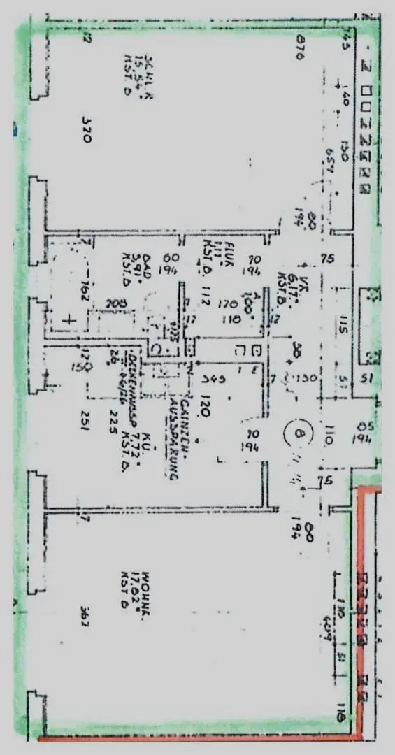 Jesuitenmühlstrasse Obj.3308 Plan