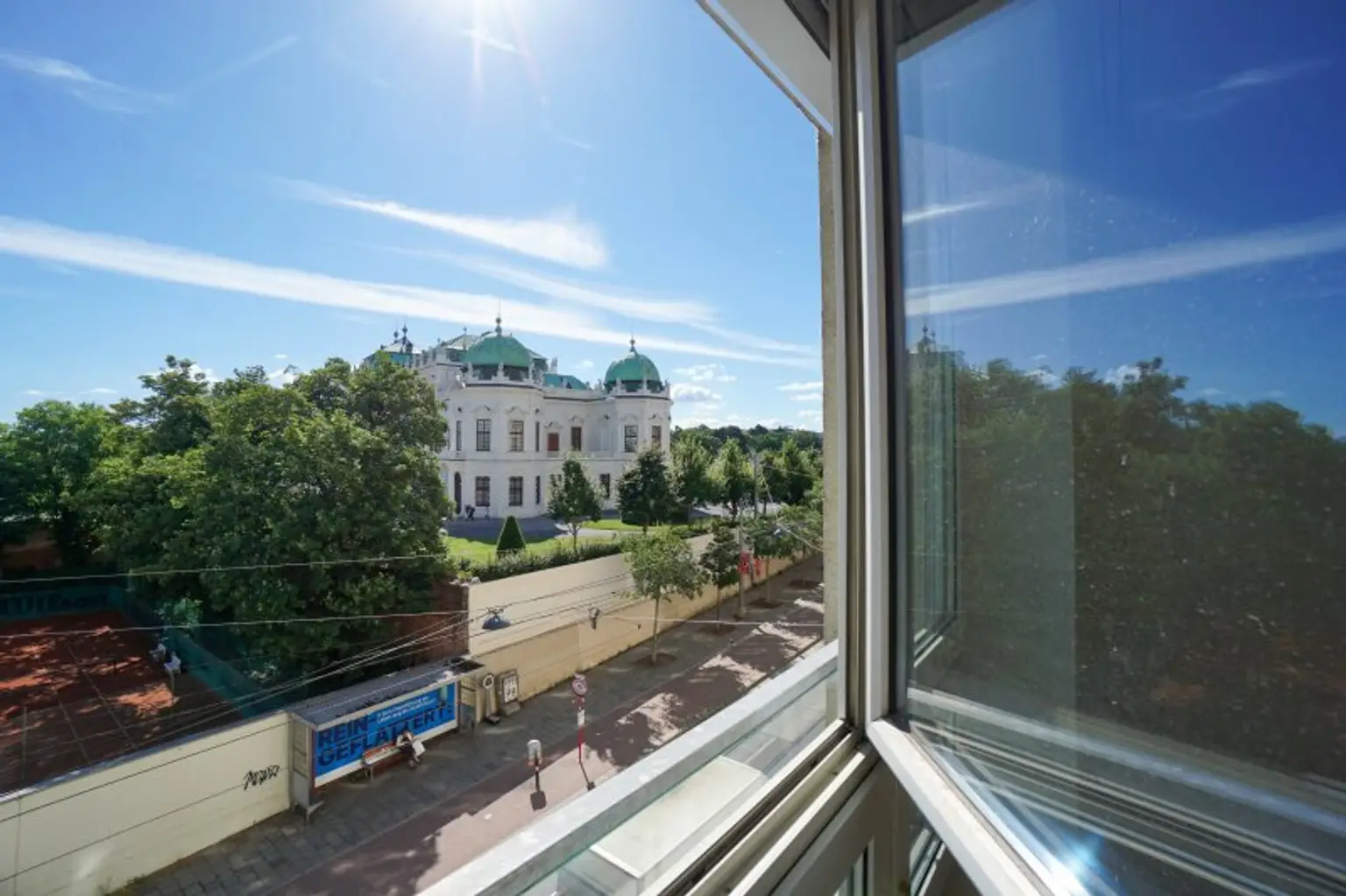 Ausblick von der Wohnküche