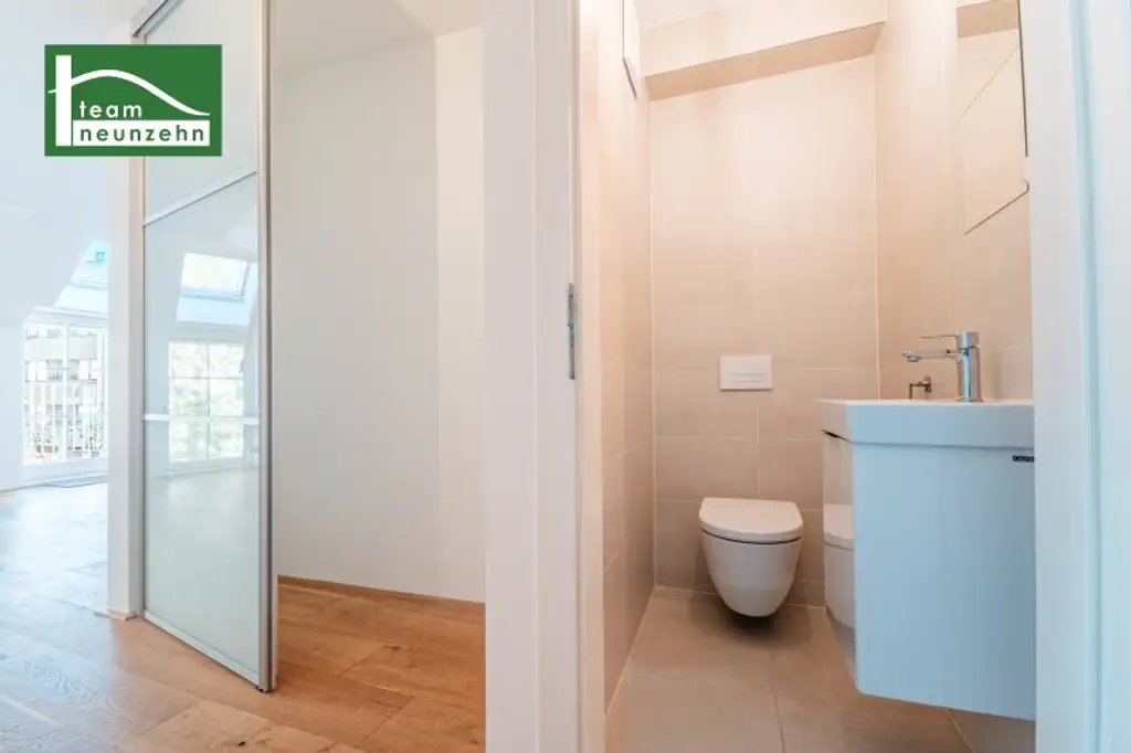 Maisonette mit Flair: 4-Zimmer-Wohnung mit Balkon & Dachterrasse in 1130 Wien!