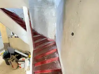 Treppe ins DG