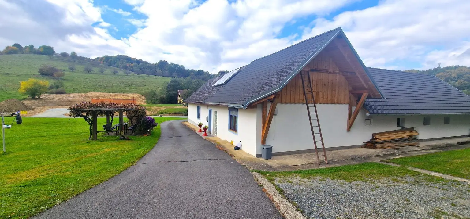 Haus Hinteransicht