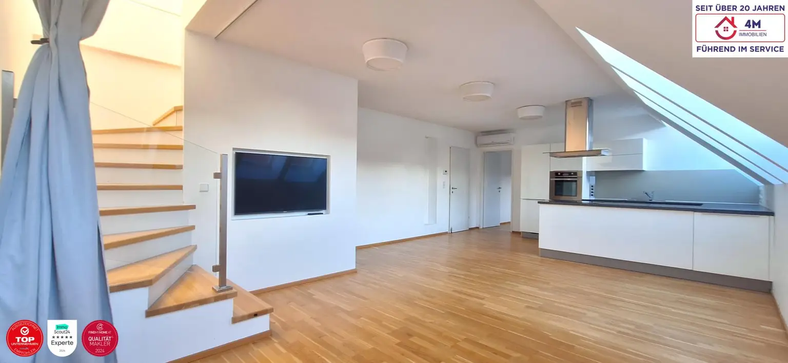 🏙️🌤️ Rooftop Living – Blick auf Stephansdom 🕍