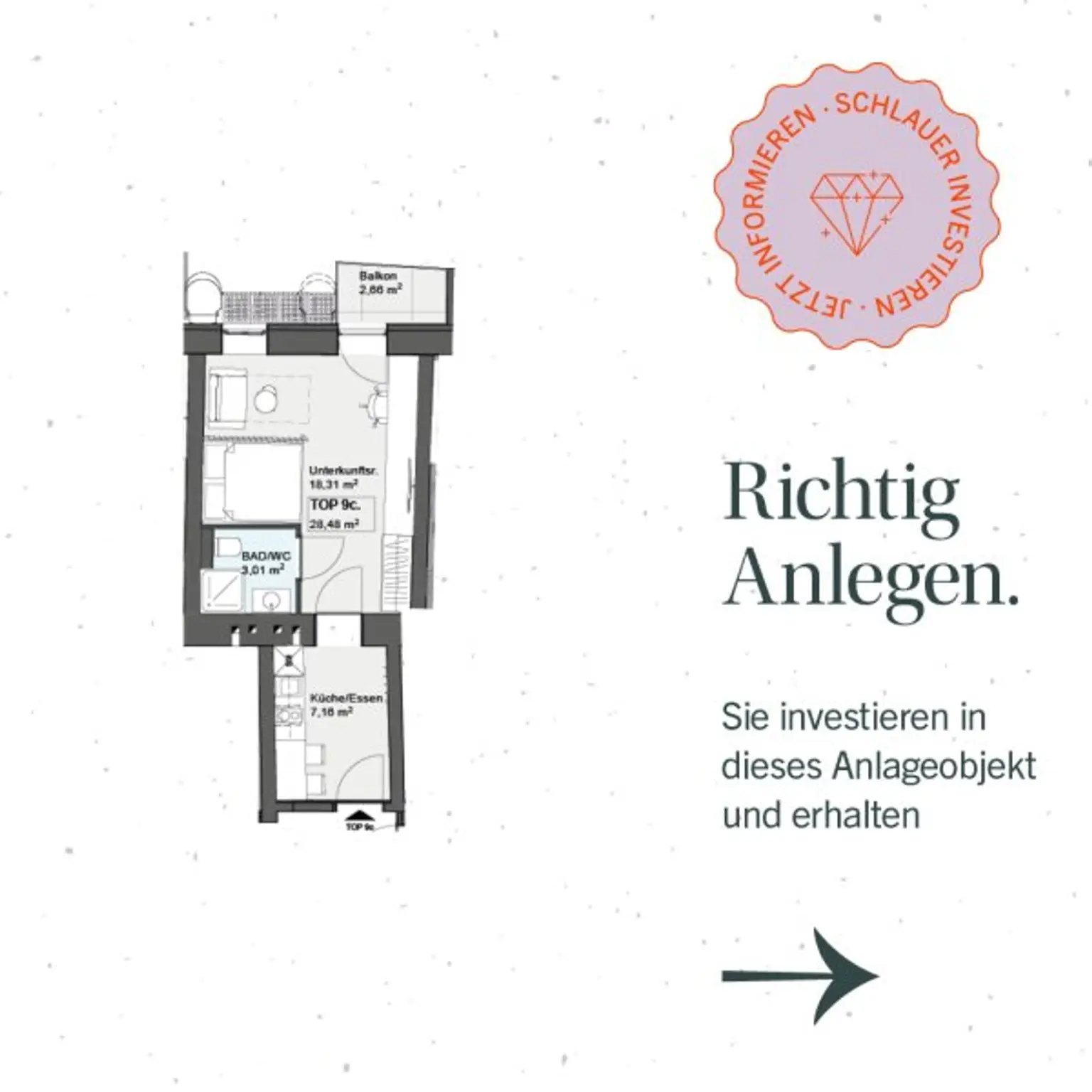 RENDITESTARKES ANLEGEROBJEKT MIT BEHERBERGUNGSWIDMUNG BEI SCHÖNBRUNN
