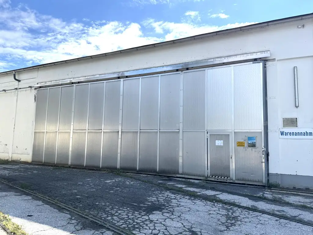Hallenobjekt mit Büro beim Hauptbahnhof