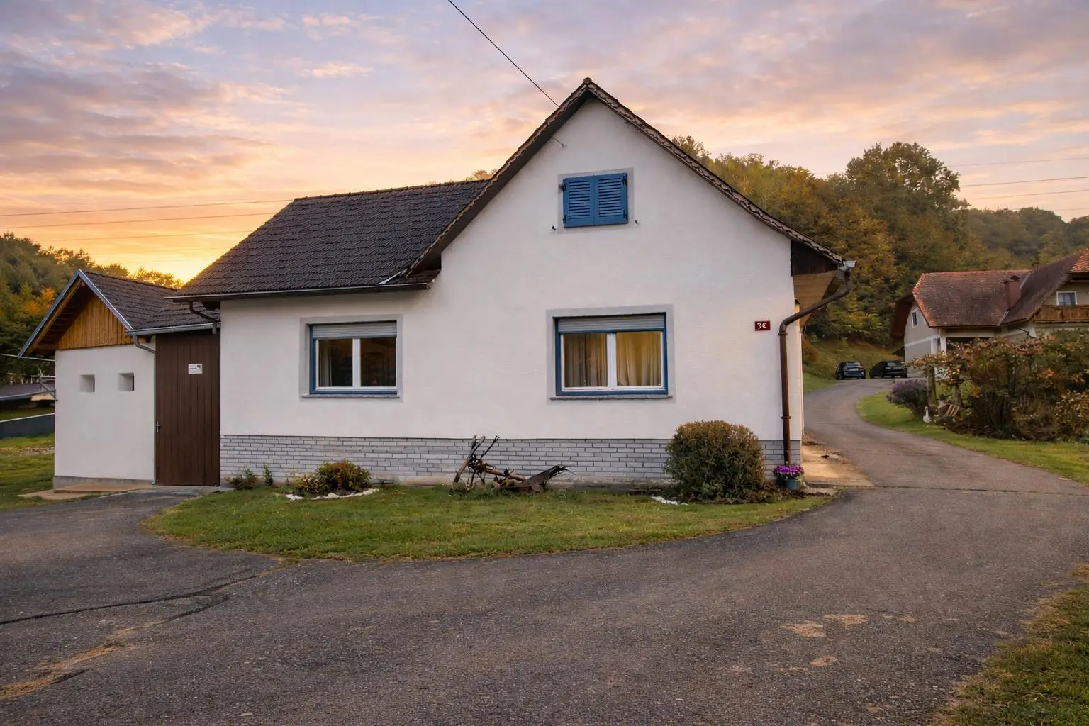 Haus am Abend