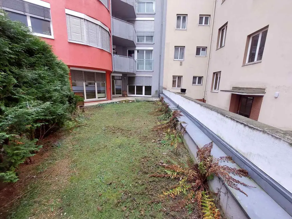 2-Zimmer-Neubauwohnung mit Garten und Terrasse in Ruhelage 
- mitten im 9. Bezirk!