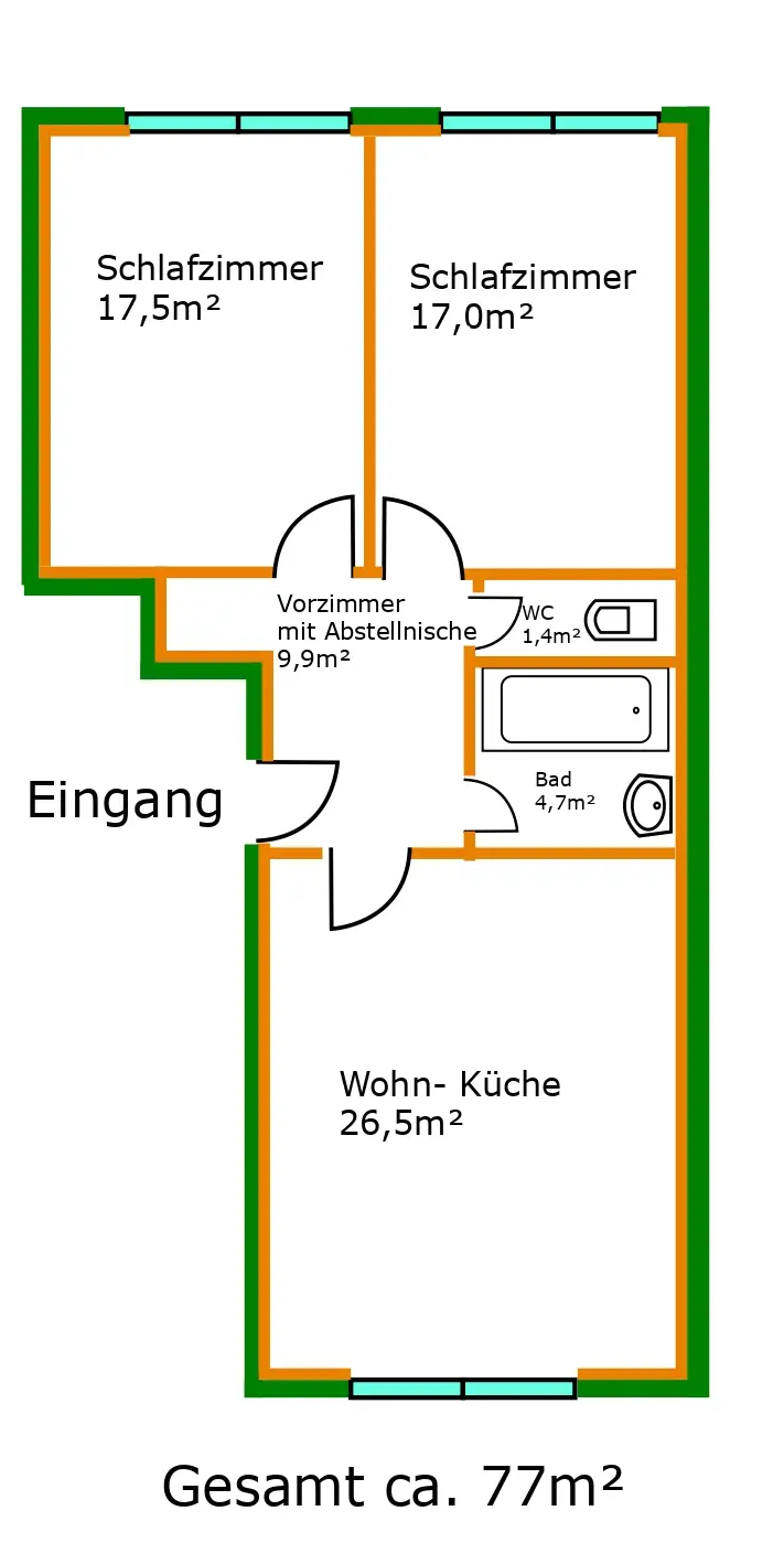 Charmante Wohnung