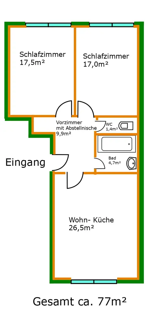 Charmante Wohnung