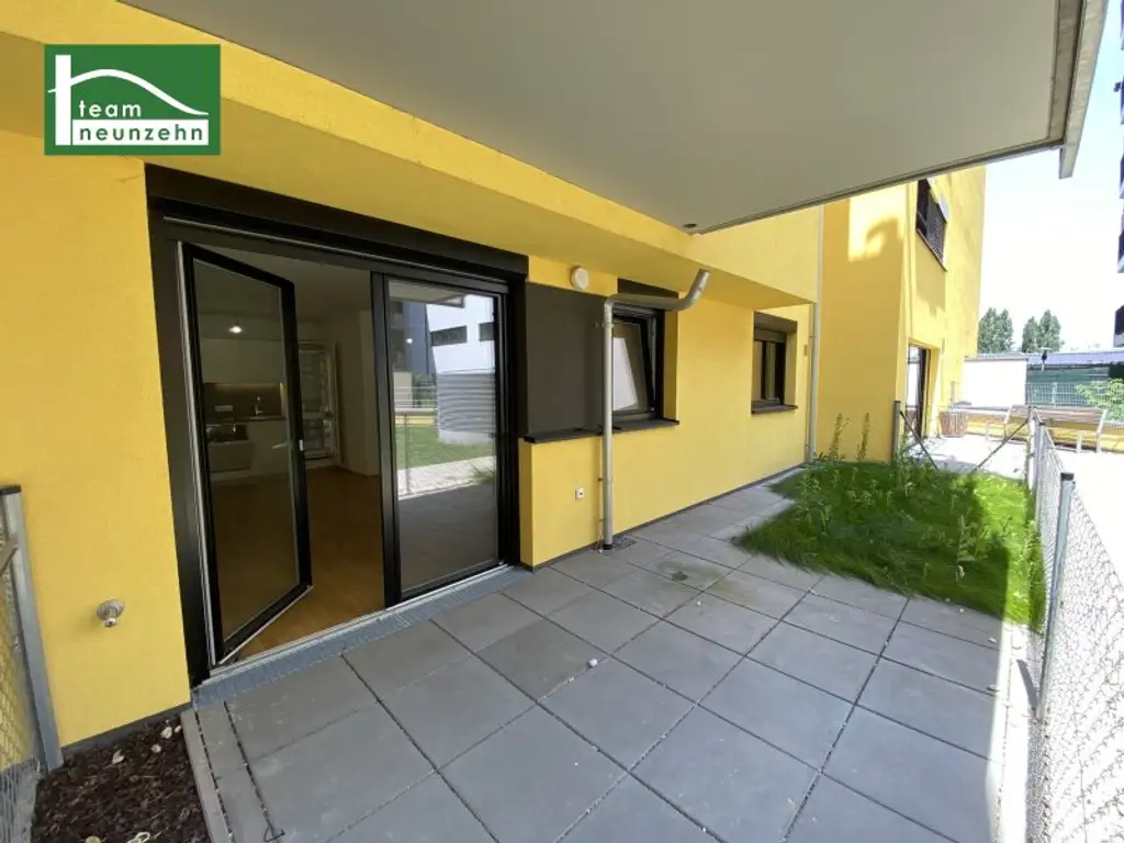 LEO 131 - 2-Zimmer Gartenwohnung im Niedrigenergiehaus mit Anbindung nach Floridsdorf!
