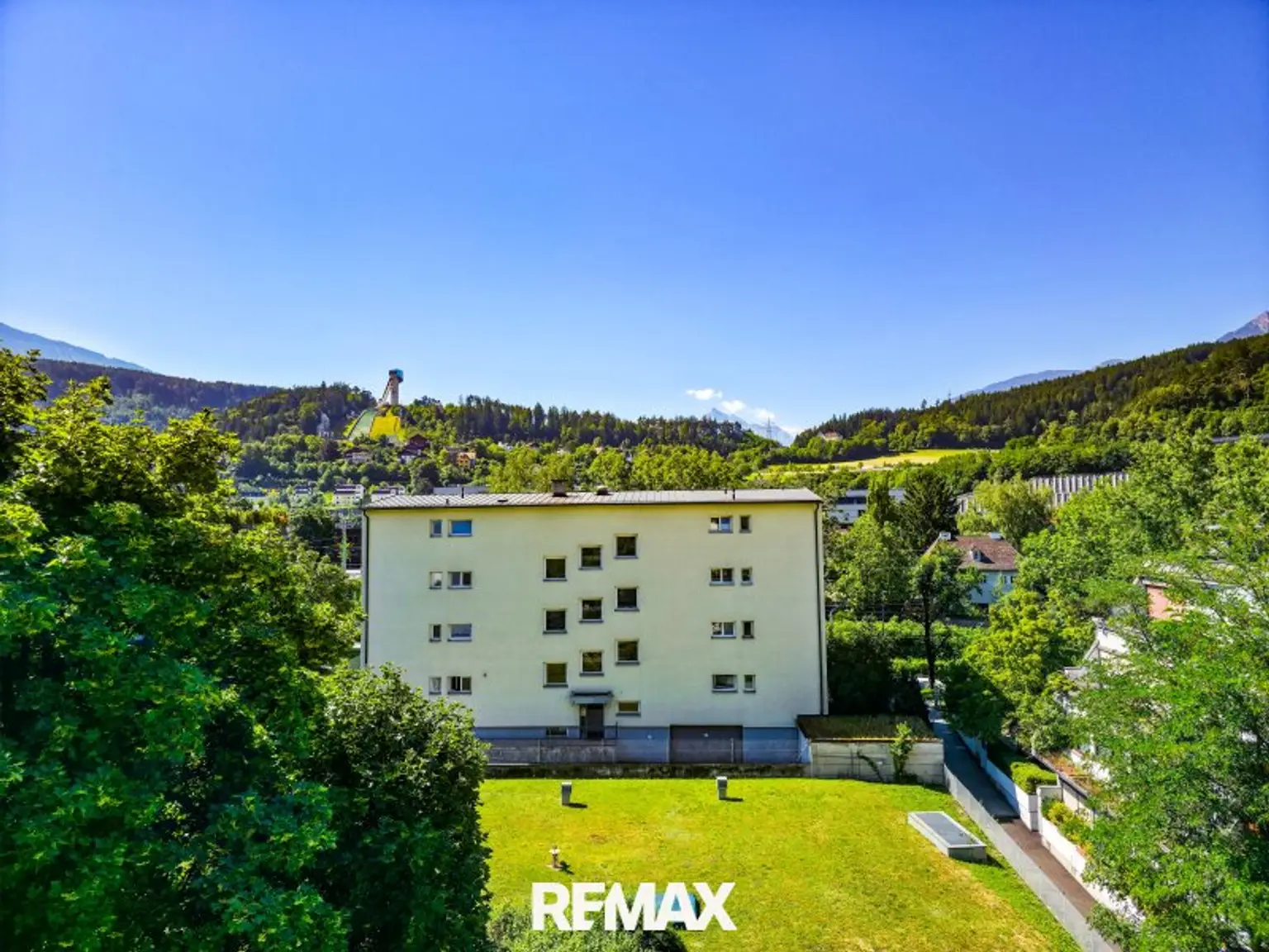 Aussicht vom Balkon