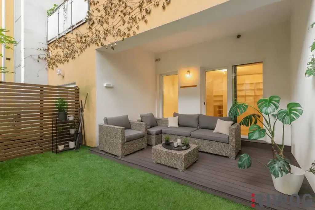 GARDEN IN THE CITY - ENTZÜCKENDE GARTENWOHNUNG MIT TERRASSE - TEILMÖBLIERT UND KOMPLETTKÜCHE - NÄHE MARIAHILFER STRASSE - SOFORT BEZIEHBAR