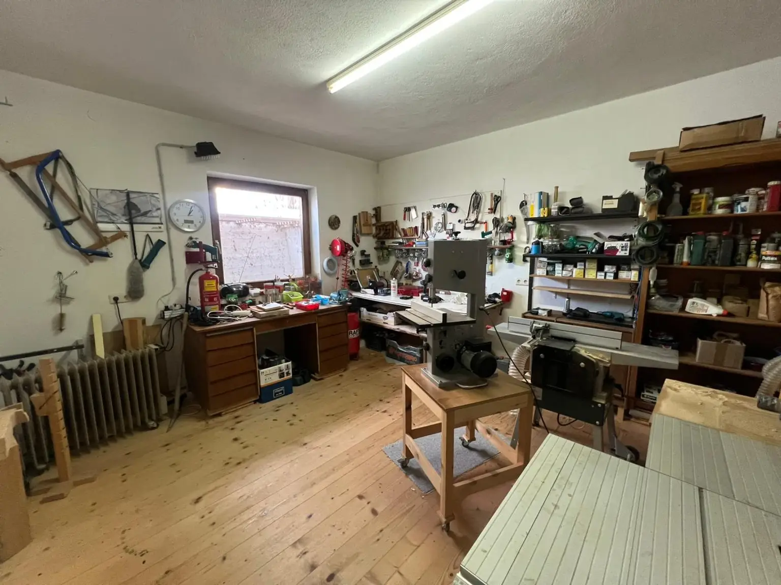 Werkstatt im EG