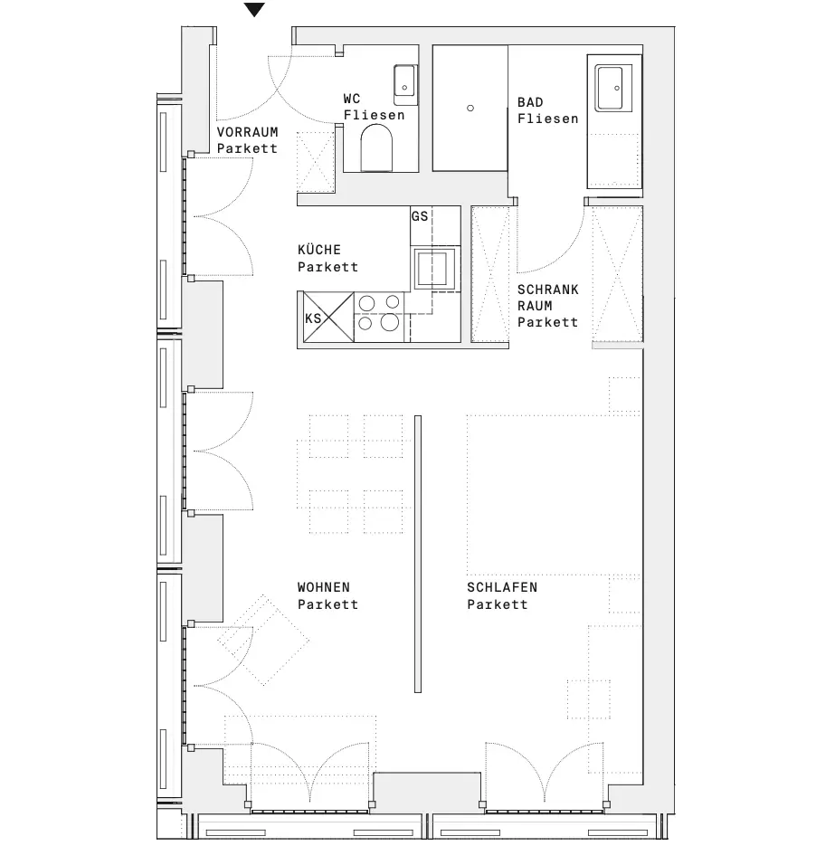 DC-FLATS: High-End-Apartment bei der UNO-City!! ERSTBEZUG!!