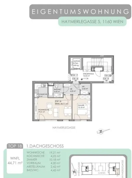 Neubau mit Top-Grundriss | Stellplatz im KP inkl. | Ruhig & citynah bei Schmelz/Lugner City