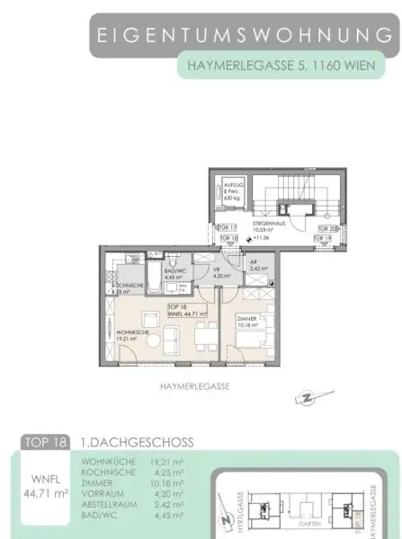 Neubau mit Top-Grundriss | Stellplatz im KP inkl. | Ruhig & citynah bei Schmelz/Lugner City