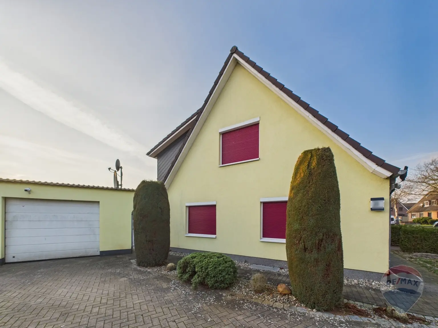 Hausansicht von der Straße