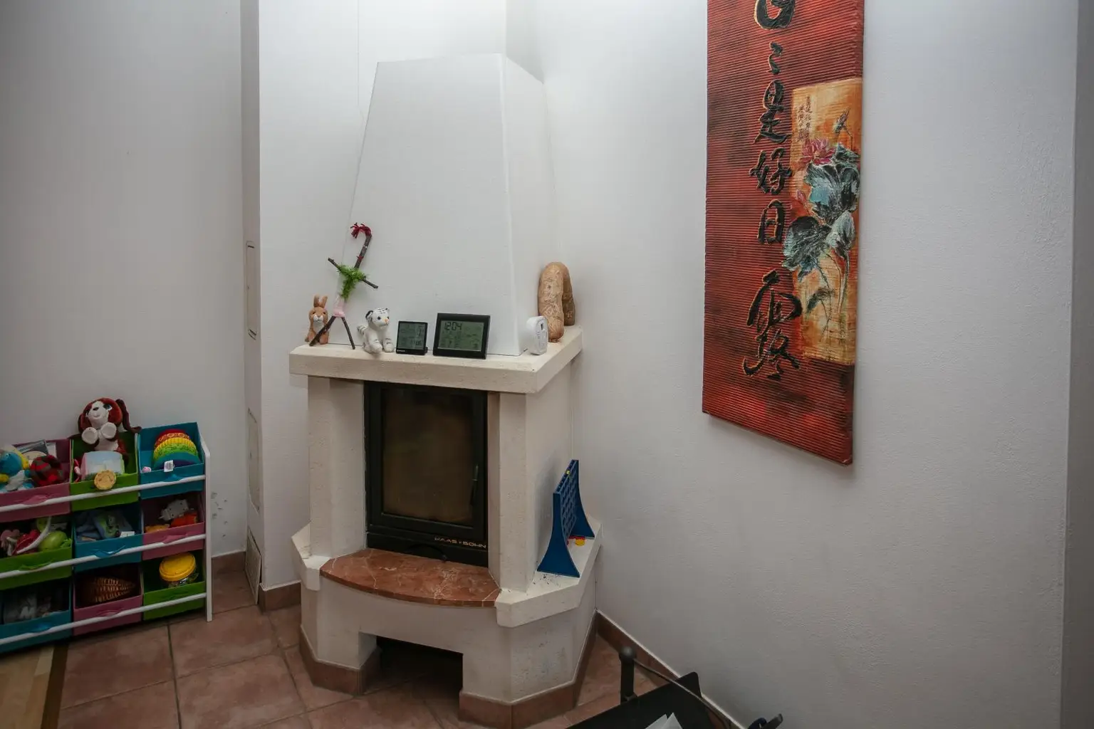 verleideter Kaminofen