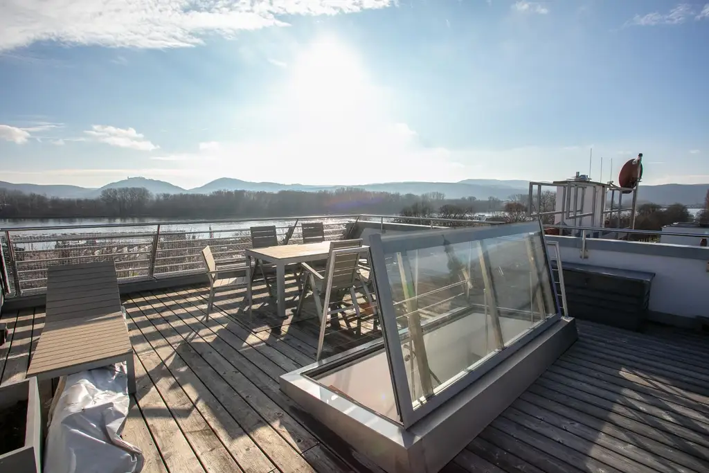 Exklusives Penthouse - herrlicher Donau- und Weinbergblick