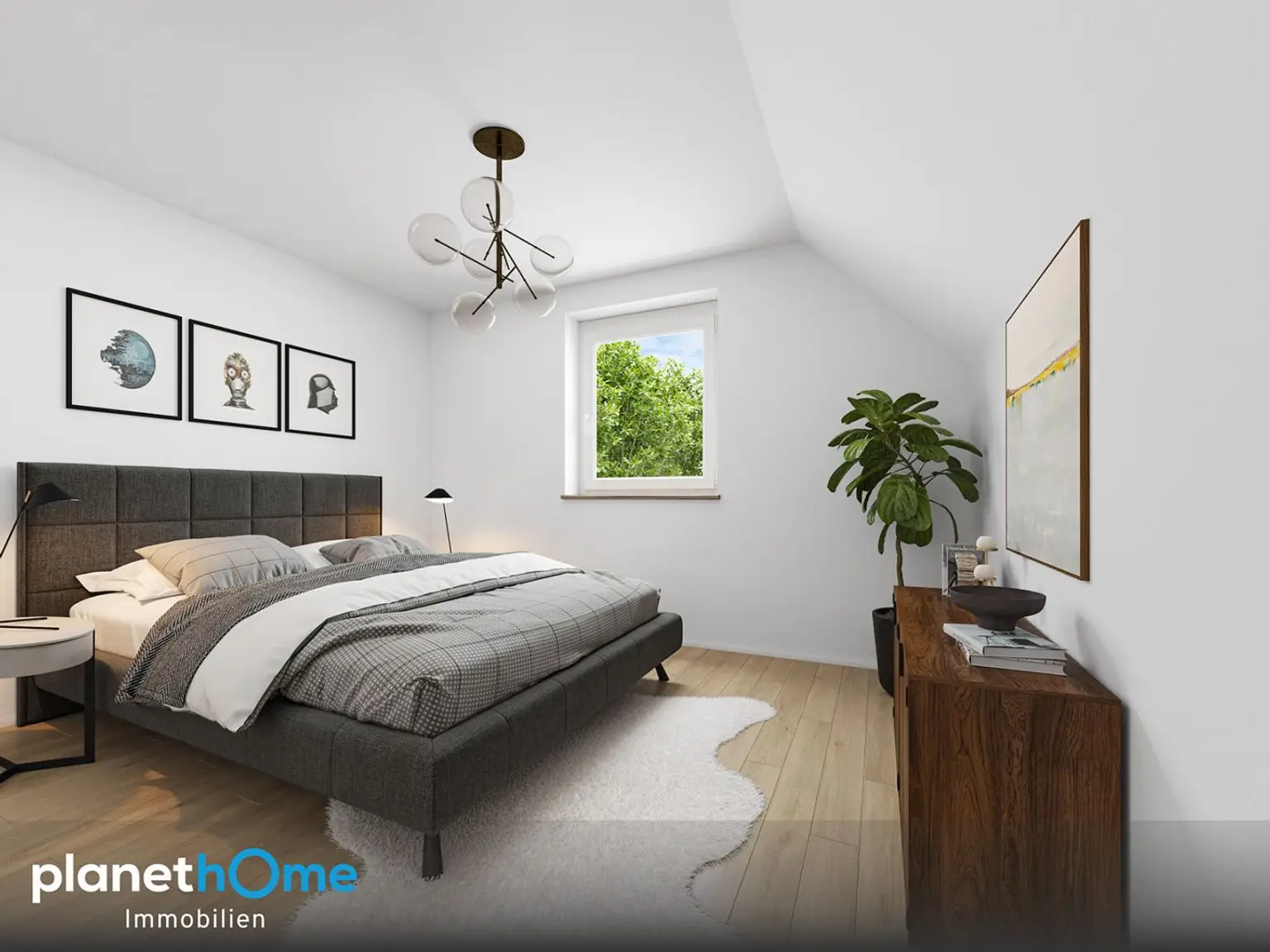 Elternschlafzimmer Homestaging