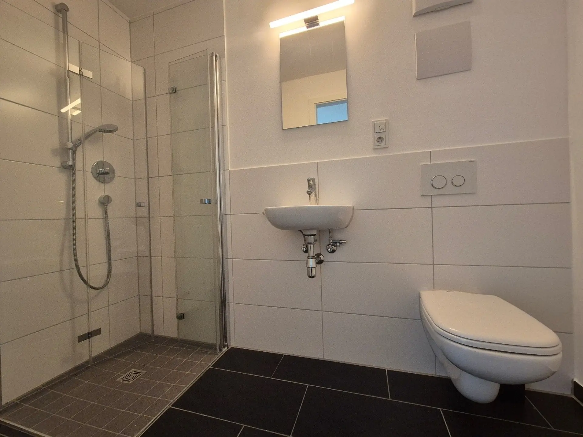 Gäste-Bad mit Dusche