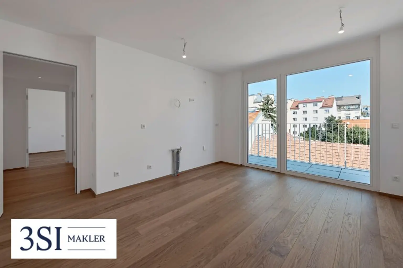 The Temptation: Charmanter 2-Zimmer-Erstbezug mit Balkon - Nähe Kutschkermarkt