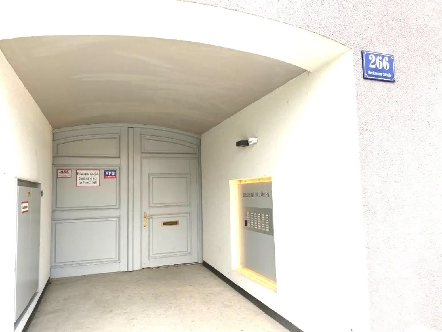 Breitenlee Ausgang