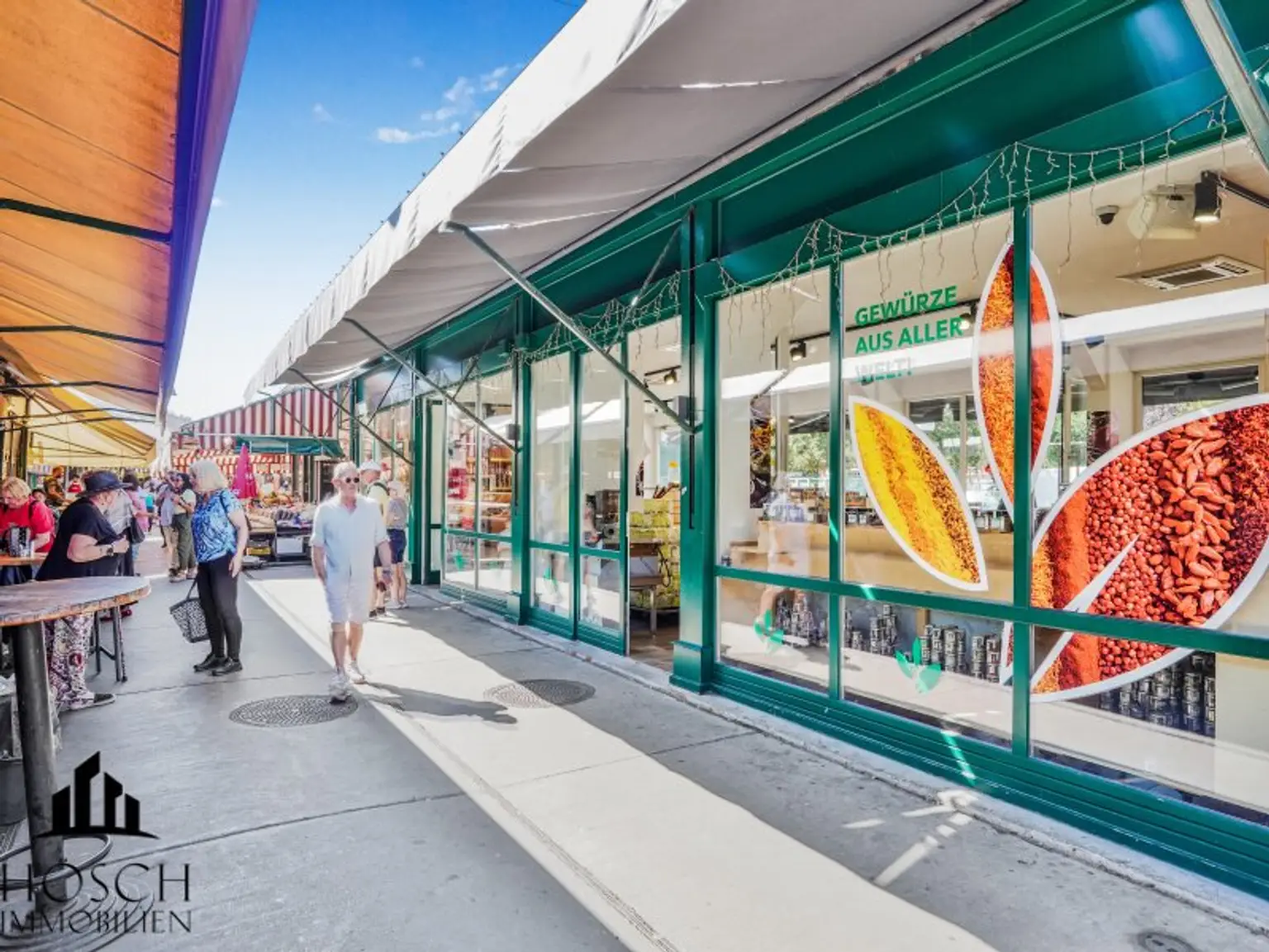 Business am Puls der Stadt – stilvolles Geschäftslokal am Naschmarkt!!