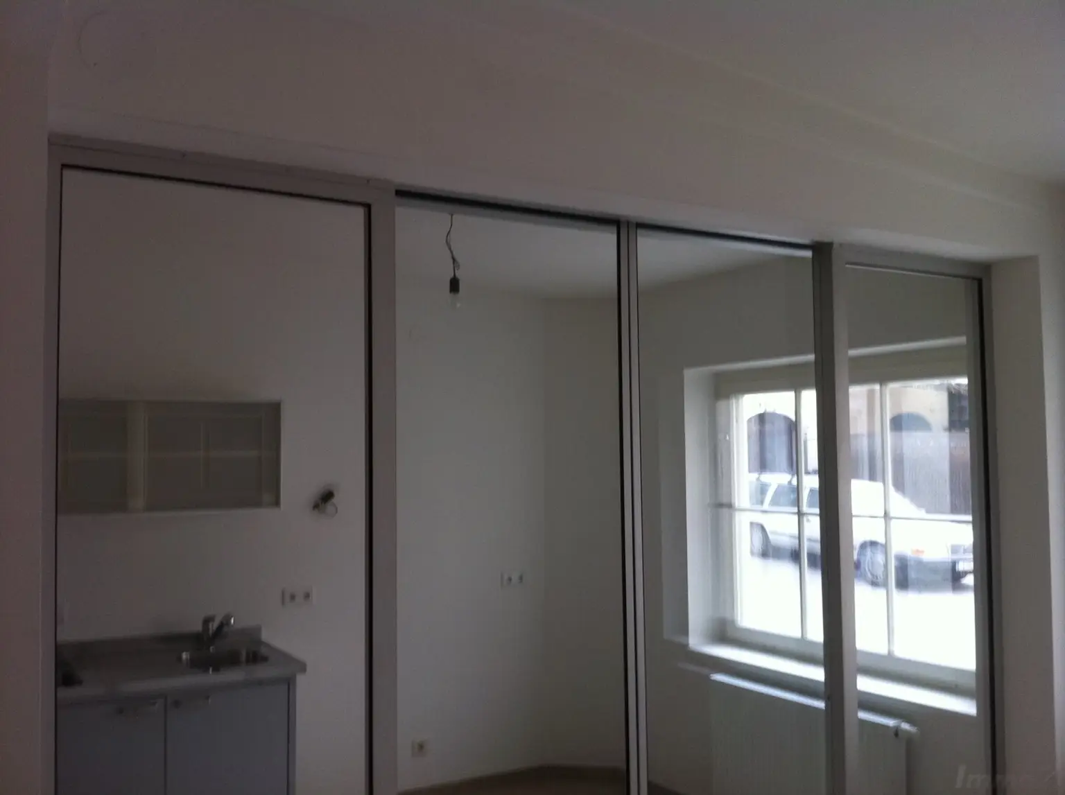 Glas Trennwand